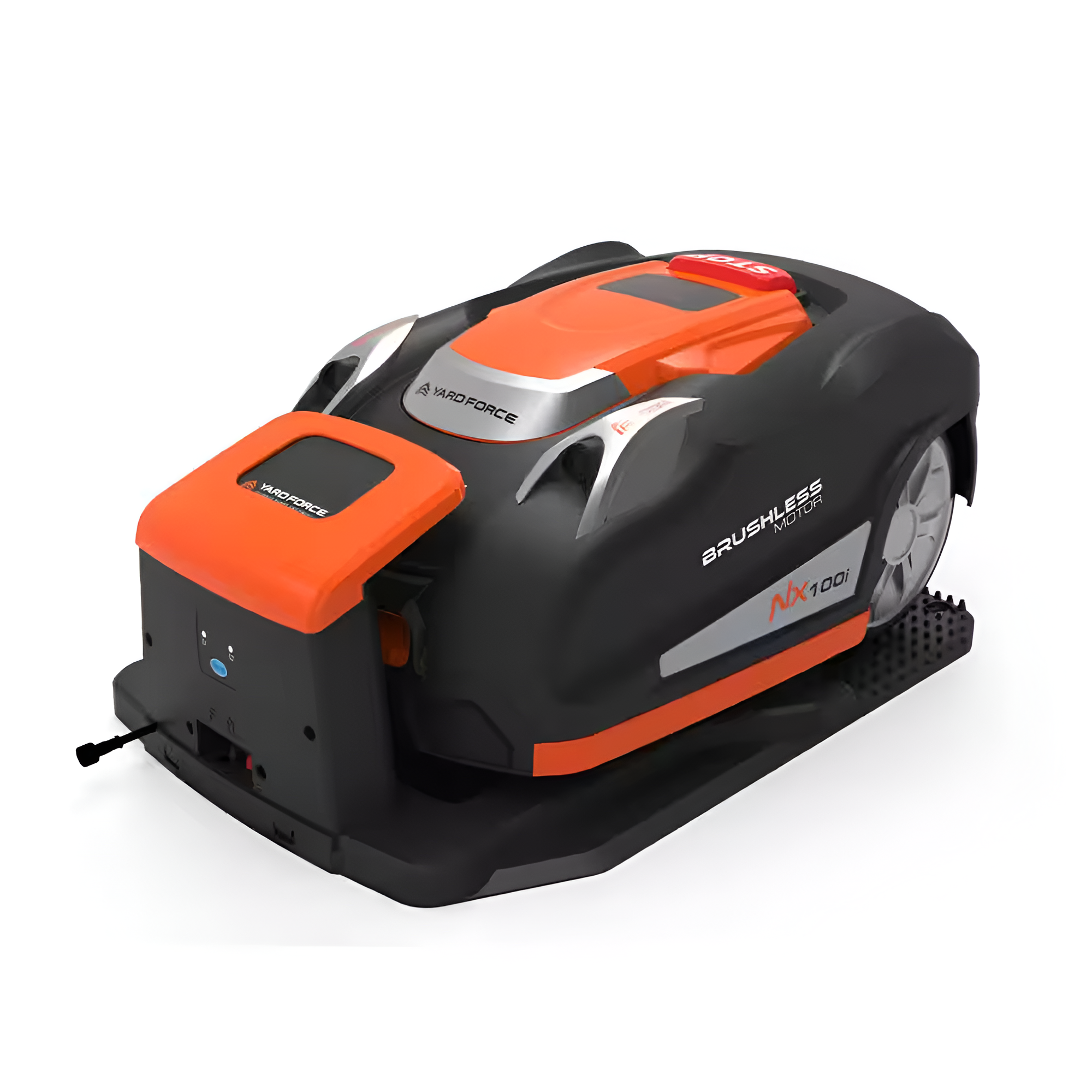 28-Volt 7 In. Robot Lawn Mower, Brushless Wheel Motors, Cloudhawk App and Wifi Control, 1/3 Acre