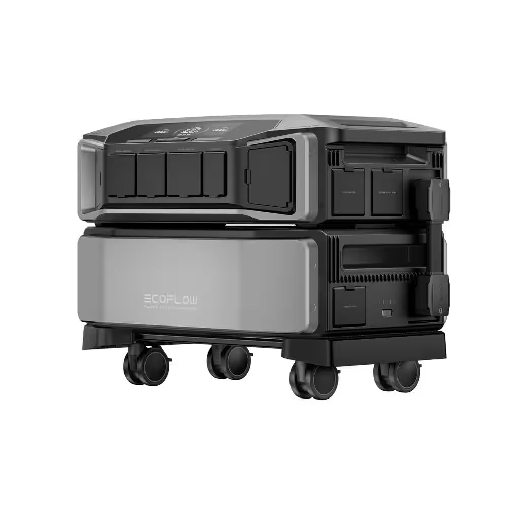 Battery Generator Delta Pro Ultra 6144Wh Solar Generator, 7200W Output,Lfp Power Station Home Backup, Push-Button