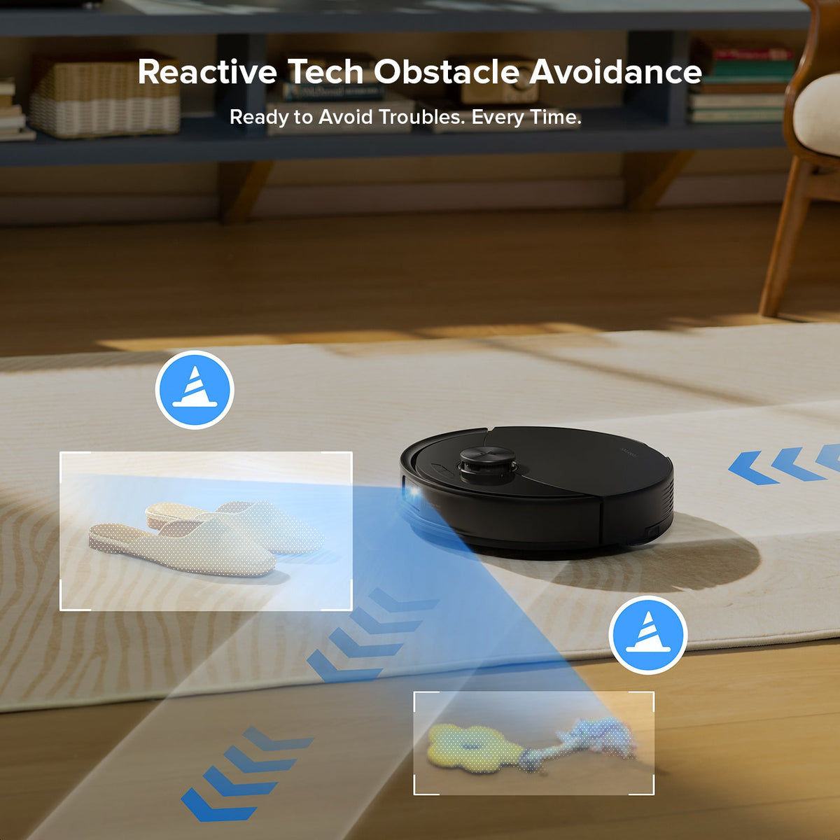 Roborock Q10 S5+ Robot Vacuum and Mop with Auto-Empty Dock