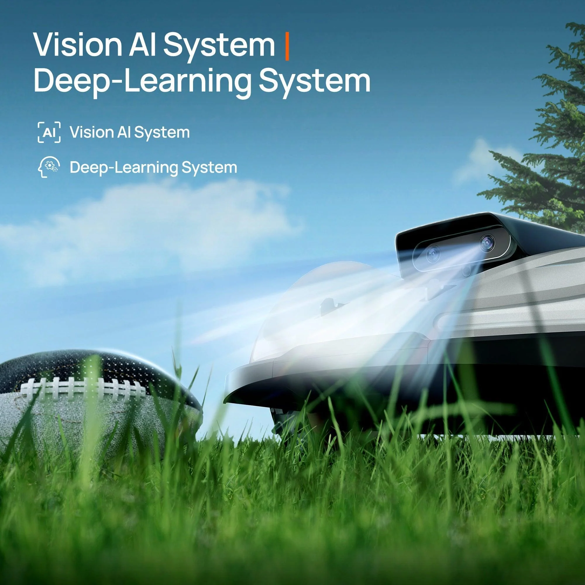 X7 Wireless Robot Lawn Mower L 0.75 Acre