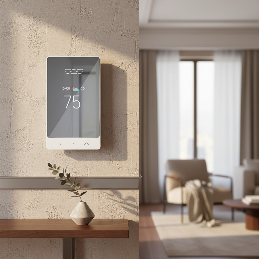 Ditra-Heat-E-Rs1 Smart Thermostat Bright White