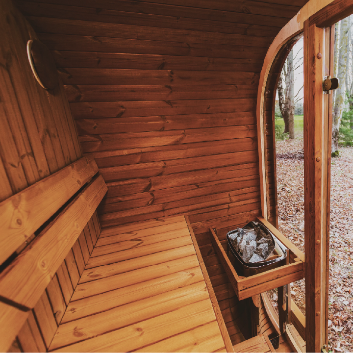 Mande MW20 Outdoor ThermoWood Wellness Sauna – Premium Relaxation with Infrared Therapy
