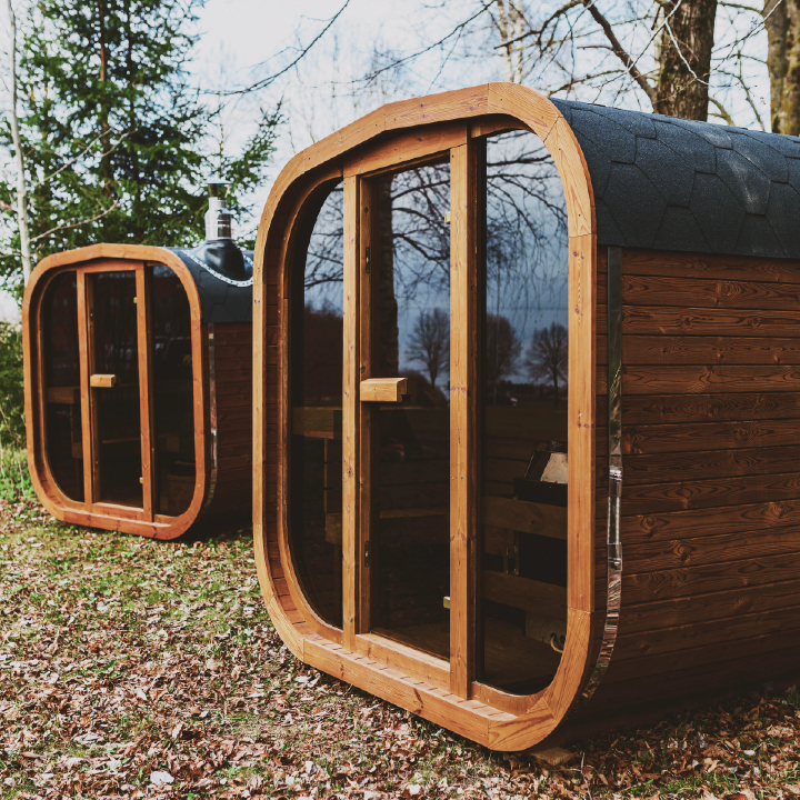Mande MW20 Outdoor ThermoWood Wellness Sauna – Premium Relaxation with Infrared Therapy