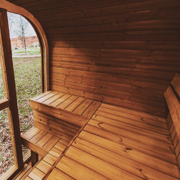 Mande MW20 Outdoor ThermoWood Wellness Sauna – Premium Relaxation with Infrared Therapy