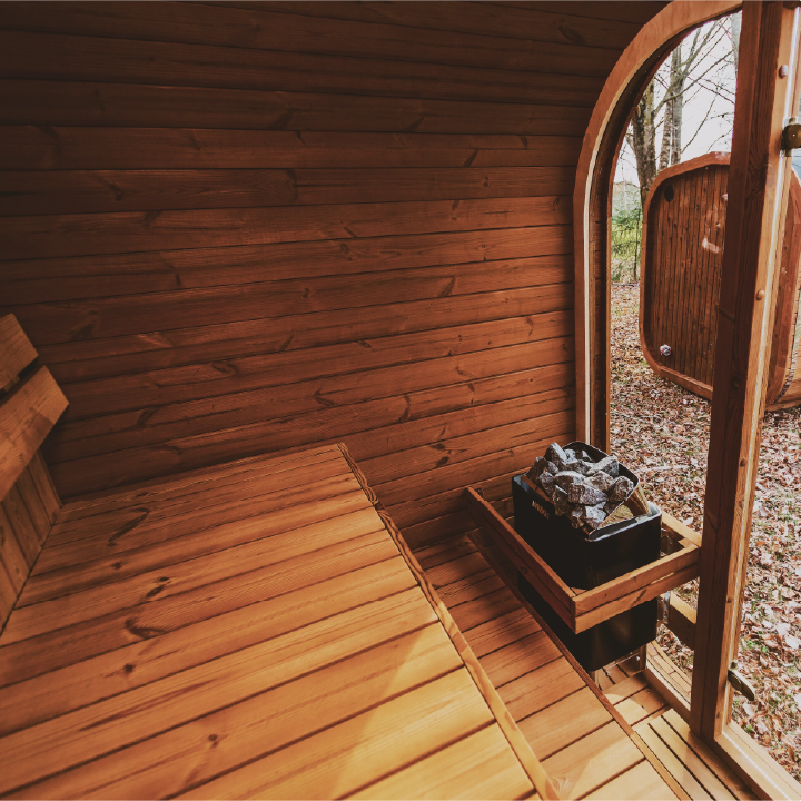 Mande MW20 Outdoor ThermoWood Wellness Sauna – Premium Relaxation with Infrared Therapy