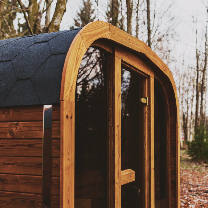 Mande MW20 Outdoor ThermoWood Wellness Sauna – Premium Relaxation with Infrared Therapy