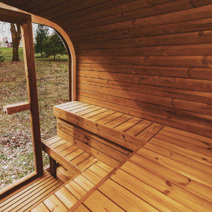 Mande MW20 Outdoor ThermoWood Wellness Sauna – Premium Relaxation with Infrared Therapy