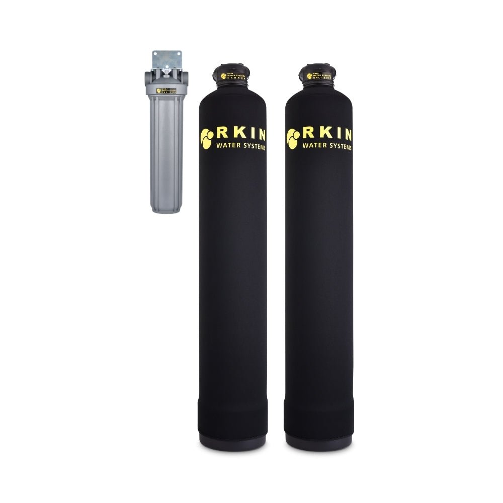 OnliSoft Pro Salt-Free Water Conditioner and Whole House Carbon Filter System