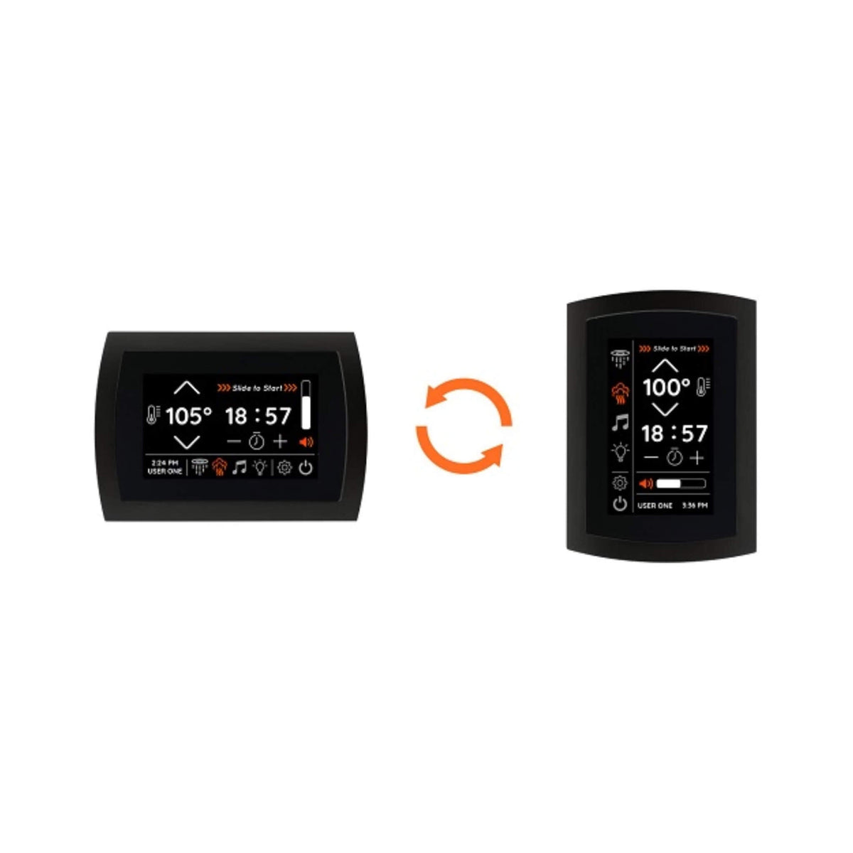 ThermaSol Total Wellness Steam Shower Package with Digital Shower Valve