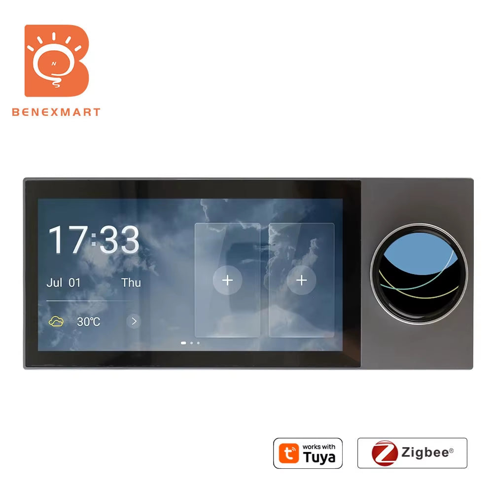 NEW Smart 6-Inch Multi-Functional Central Control LCD Touch Panel for Home Automation Scene Work with Tuya Zigbee Device