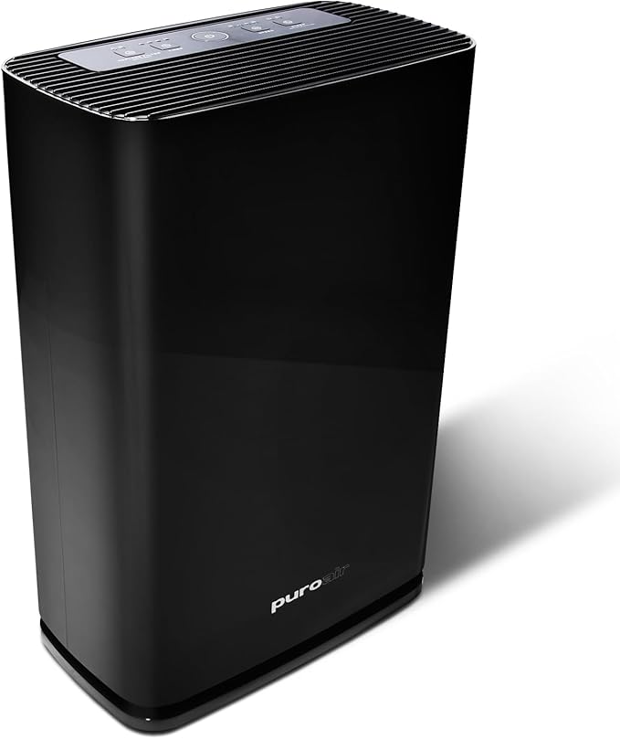 PuroAir 400 HEPA Air Purifier for Home Large Rooms - Covers 2,000 Sq Ft - Filters Up To 99.9% of Pollutants, Smoke, Pollen, Dust, and VOCs - Quiet HEPA Air Filter - Air Purifiers for Bedroom