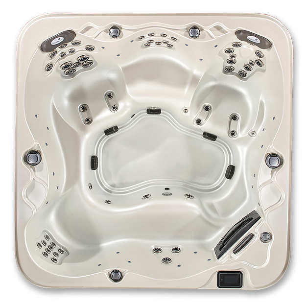 Monarch 5-Person Hot Tub with LED Lighting