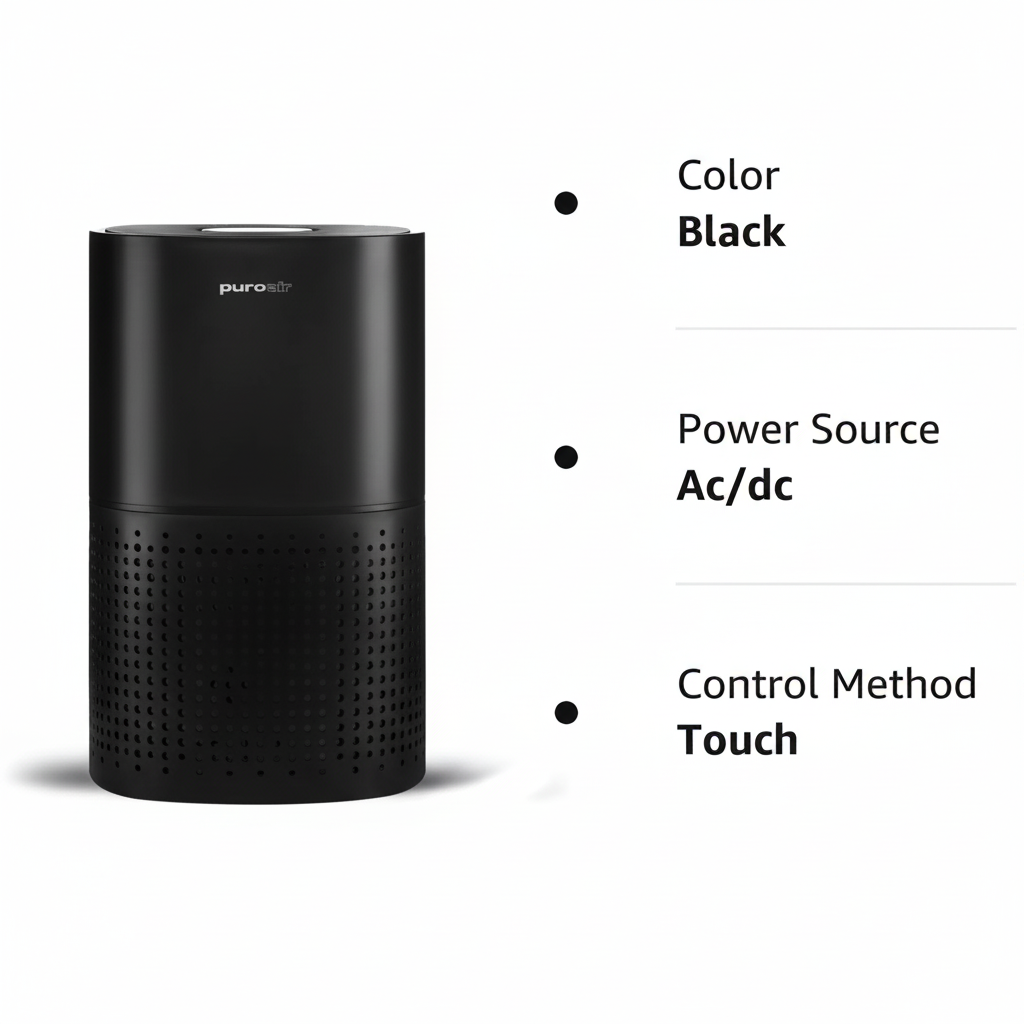 Puroair HEPA 14 Air Purifier for Home - Covers 1,115 Sq Ft - Air Purifier for Al