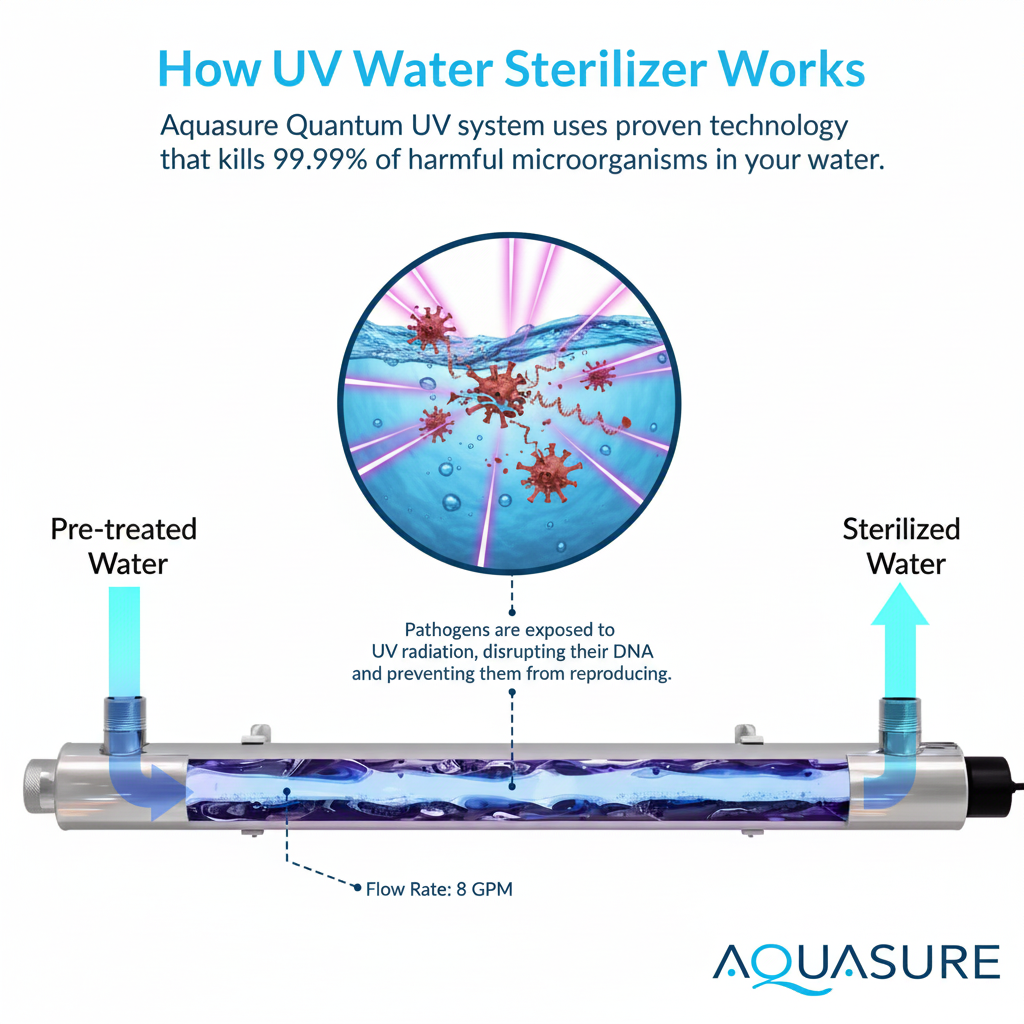 12 GPM Whole Home Ultraviolet Water Disinfection System