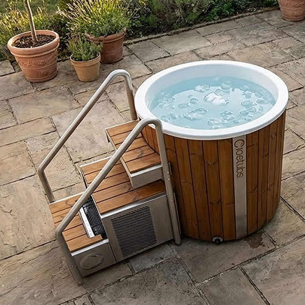 Icetubs IceBarrel XL Cold Plunge and Warm Soak Tub, 37°F to 100°F