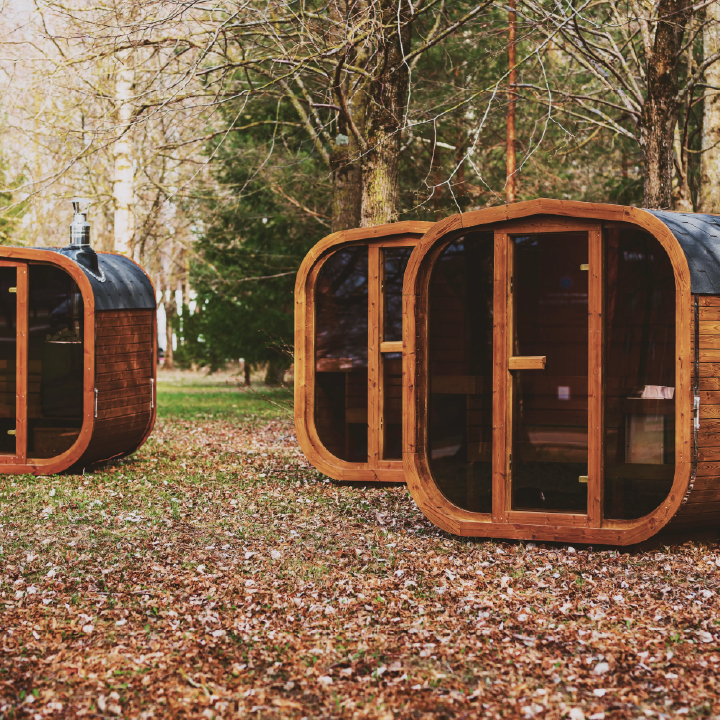 Mande MW20 Outdoor ThermoWood Wellness Sauna – Premium Relaxation with Infrared Therapy